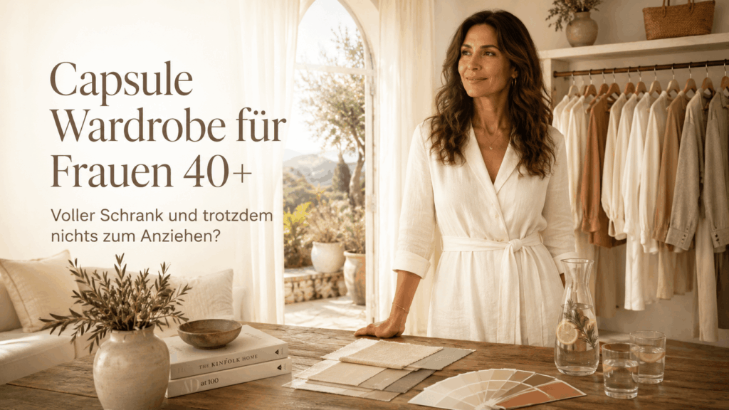 Capsule Wardrobe für Frauen 40+ , Stil-Atelier La Maison Vivante - Blog & Magazin